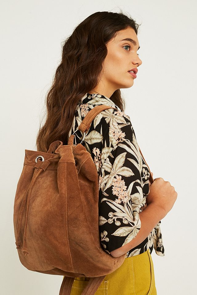 Beyond Retro Duffel Ring Backpack | Urban Outfitters UK