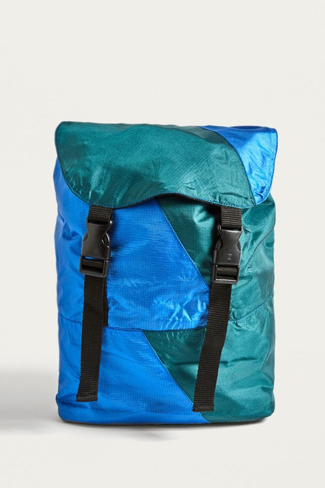 Beyond Retro Colourblock Shell Backpack | Urban Outfitters UK