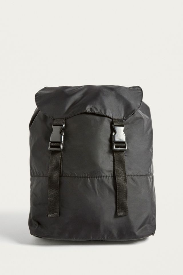Beyond Retro Black Shell Backpack | Urban Outfitters UK