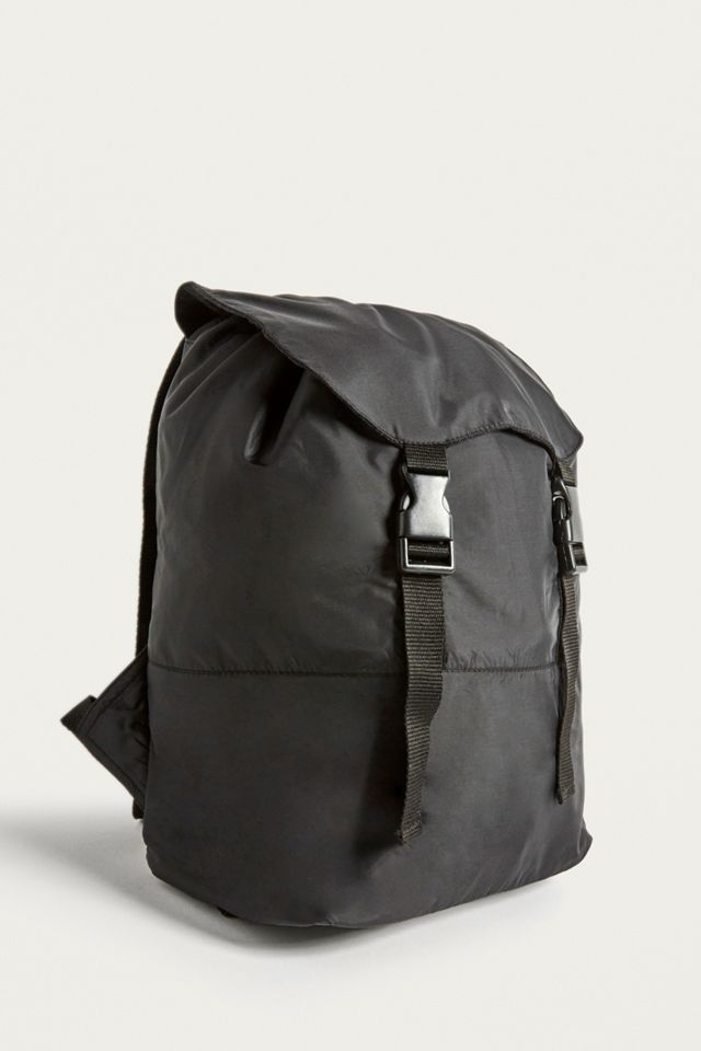 Beyond Retro Black Shell Backpack | Urban Outfitters UK