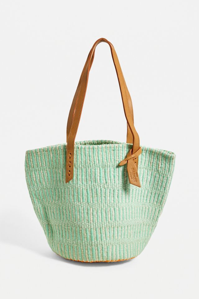 The Basket Room Ziwa Straw Tote Bag #2