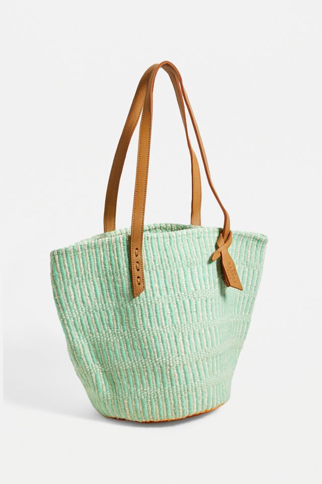 The Basket Room Ziwa Straw Tote Bag #3