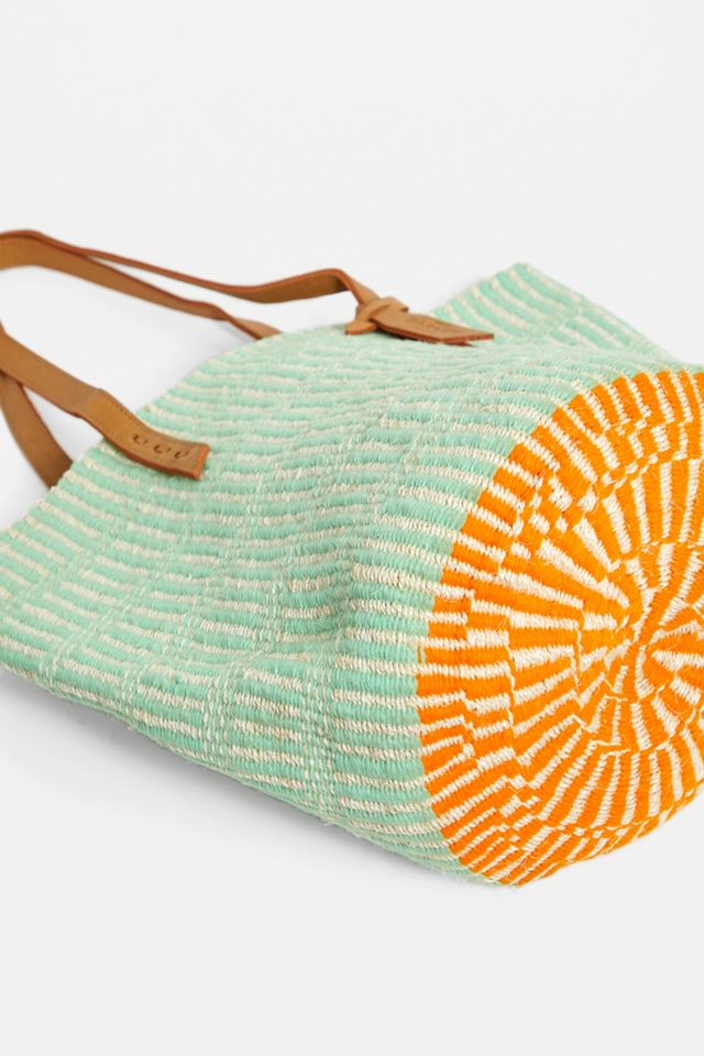 The Basket Room Ziwa Straw Tote Bag #4
