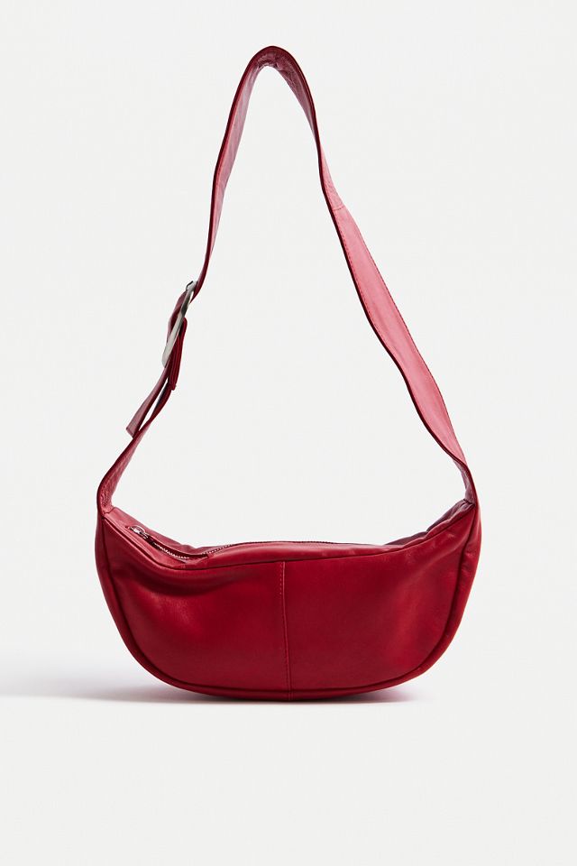 UO Leather Buckle Crossbody Sling Bag  #1