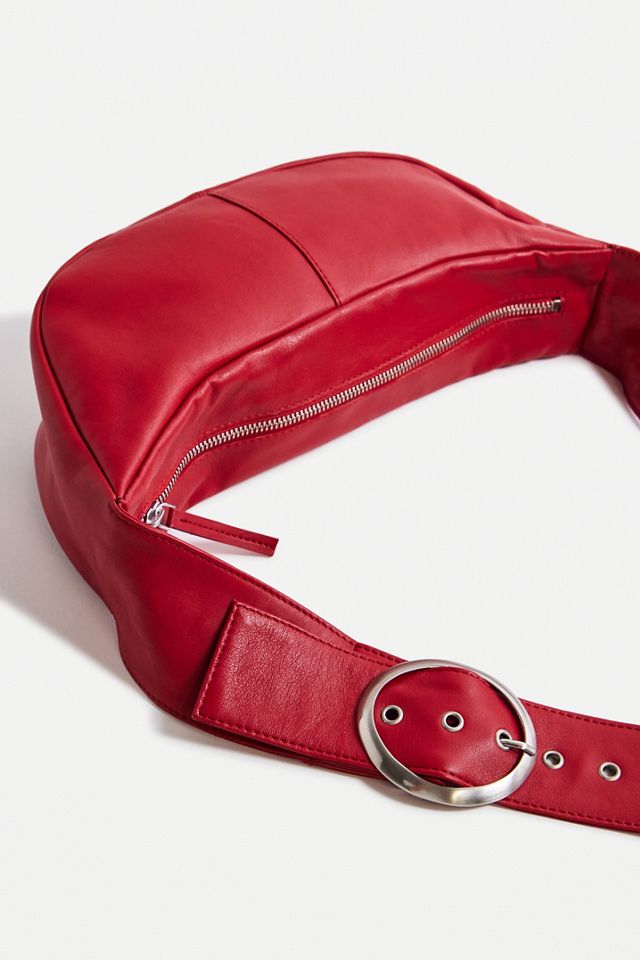 UO Leather Buckle Crossbody Sling Bag  #2