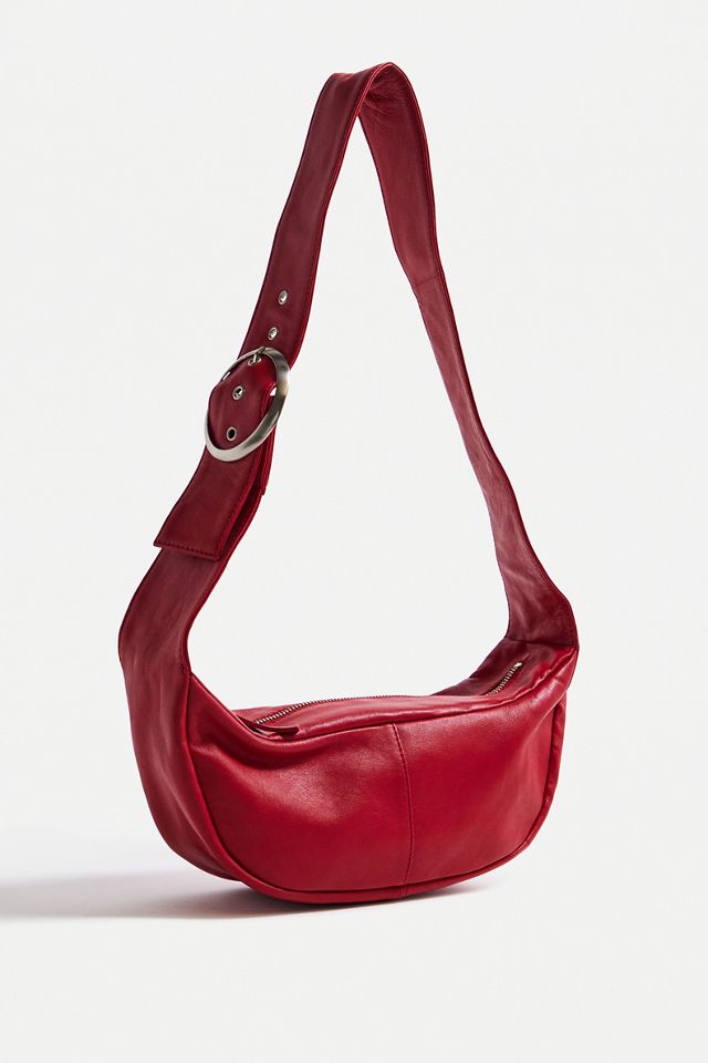 UO Leather Buckle Crossbody Sling Bag  #3