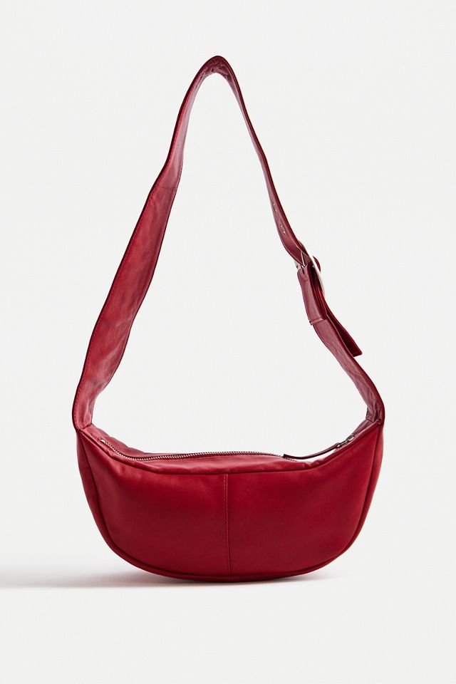 UO Leather Buckle Crossbody Sling Bag  #4