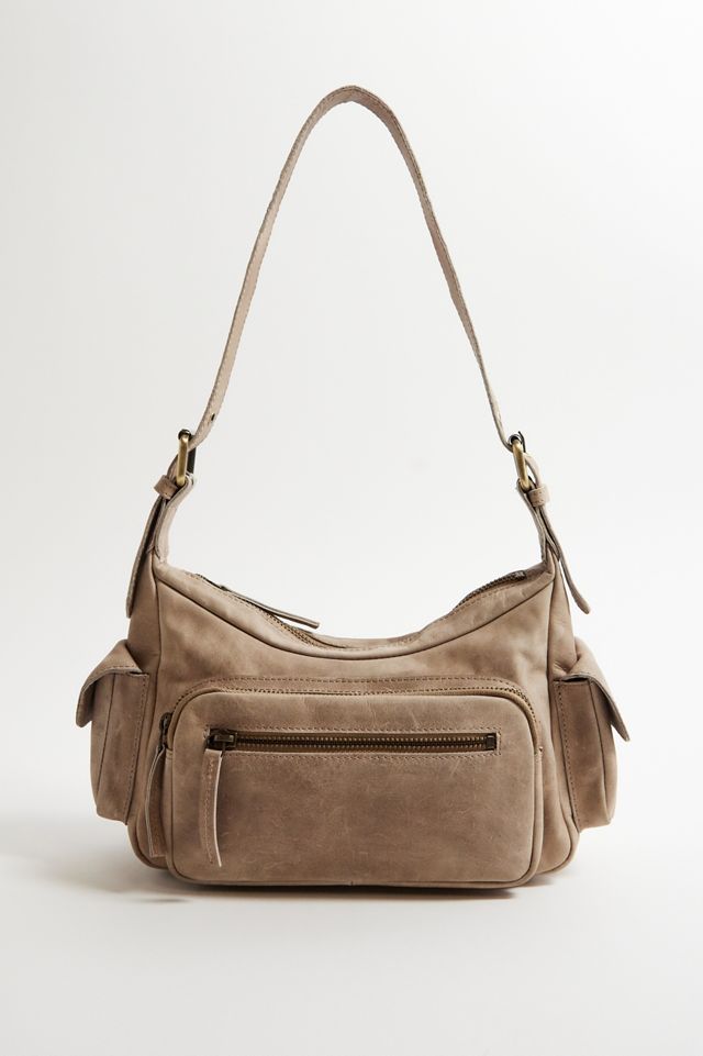 UO Larry Leather Pocket Shoulder Bag  #1