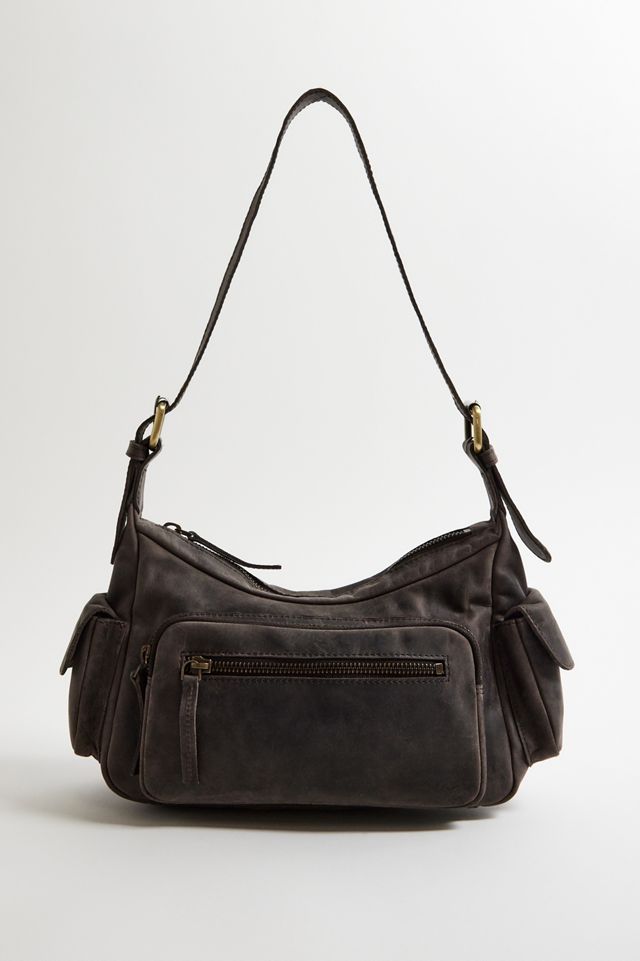 Borsa a Tracolla in Pelle UO Larry con Tasca #1
