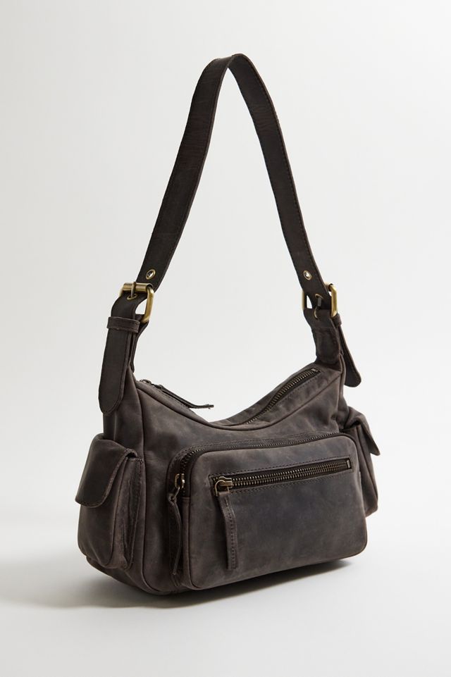 Borsa a Tracolla in Pelle UO Larry con Tasca #2