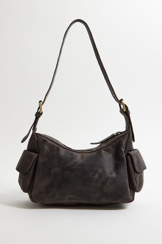 Borsa a Tracolla in Pelle UO Larry con Tasca #3