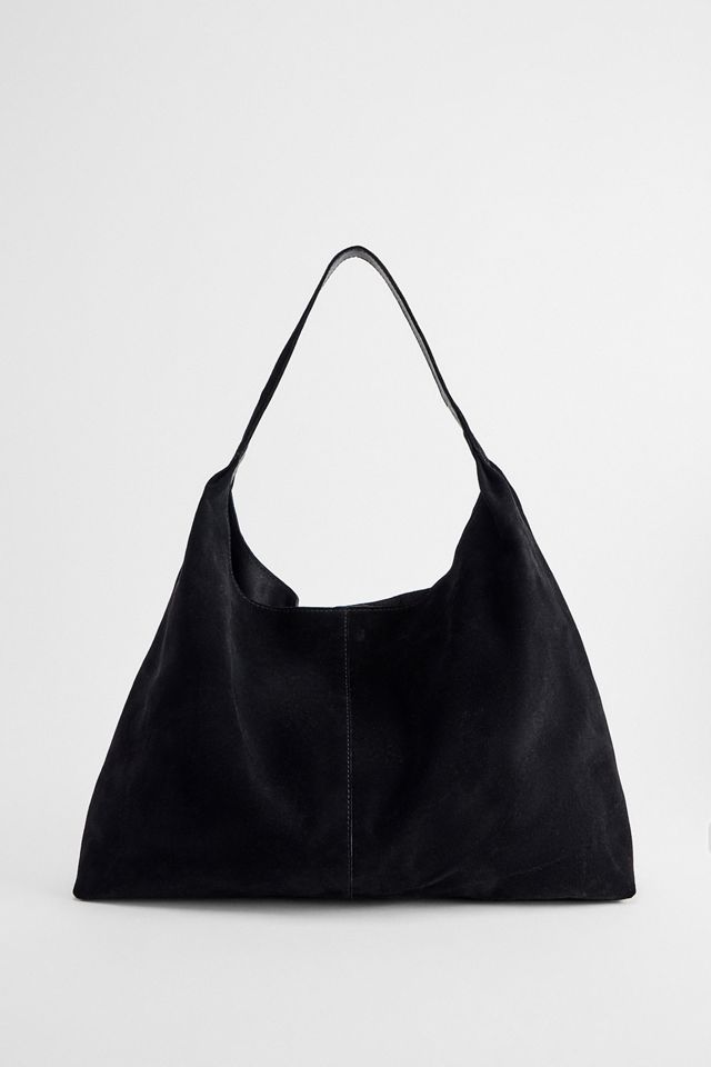 UO Wildleder Slouch Schultertasche #1