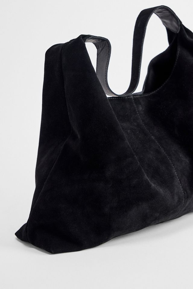 UO Wildleder Slouch Schultertasche #3
