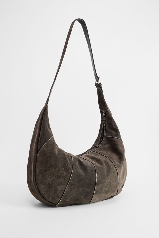 Bolso Estilo Bandolera de Gamuza UO Casie #3