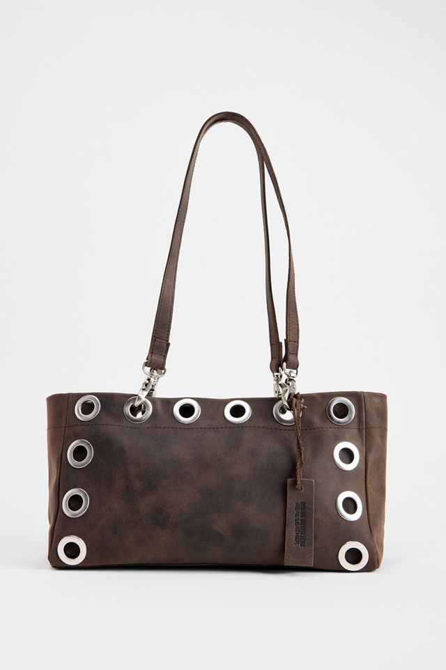 UO Elongated Eyelet Leather Bag #1