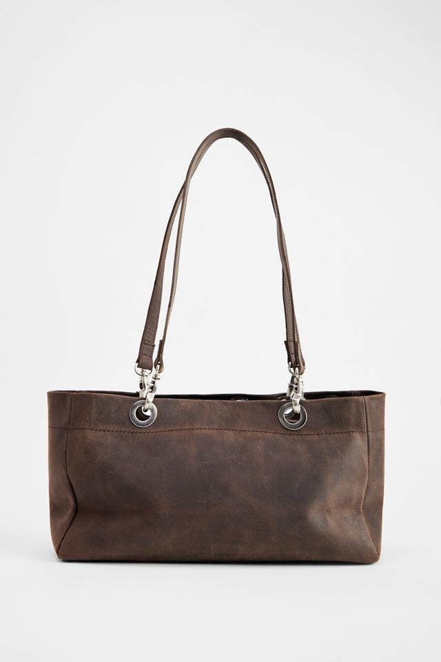 UO Elongated Eyelet Leather Bag #4