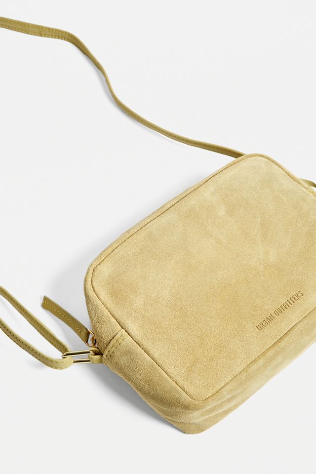 Urban Outfitters – Rechteckige Umhängetasche aus Wildleder #1