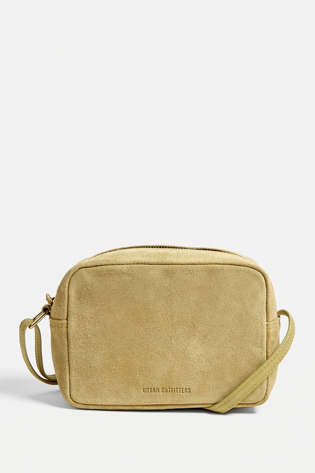 Urban Outfitters – Rechteckige Umhängetasche aus Wildleder #2