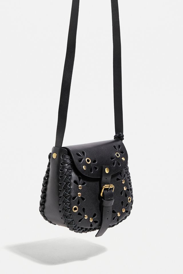 UO Nieten Blumen Mini Leder Handtasche #3