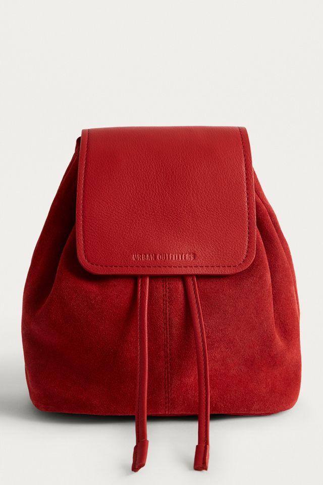 UO Leather + Suede Mini Backpack #1