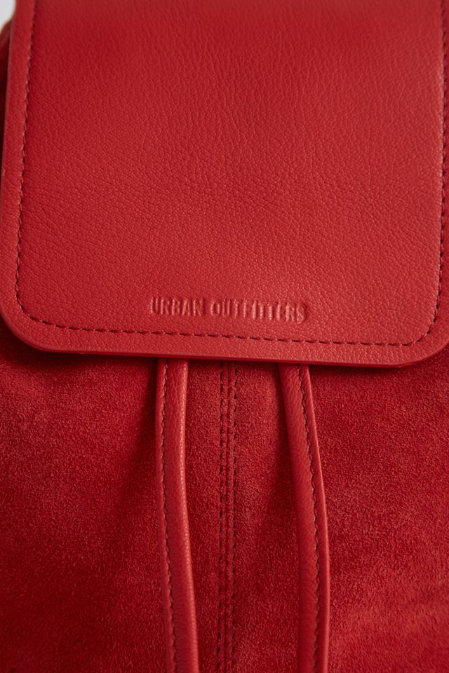 UO Leather + Suede Mini Backpack #3