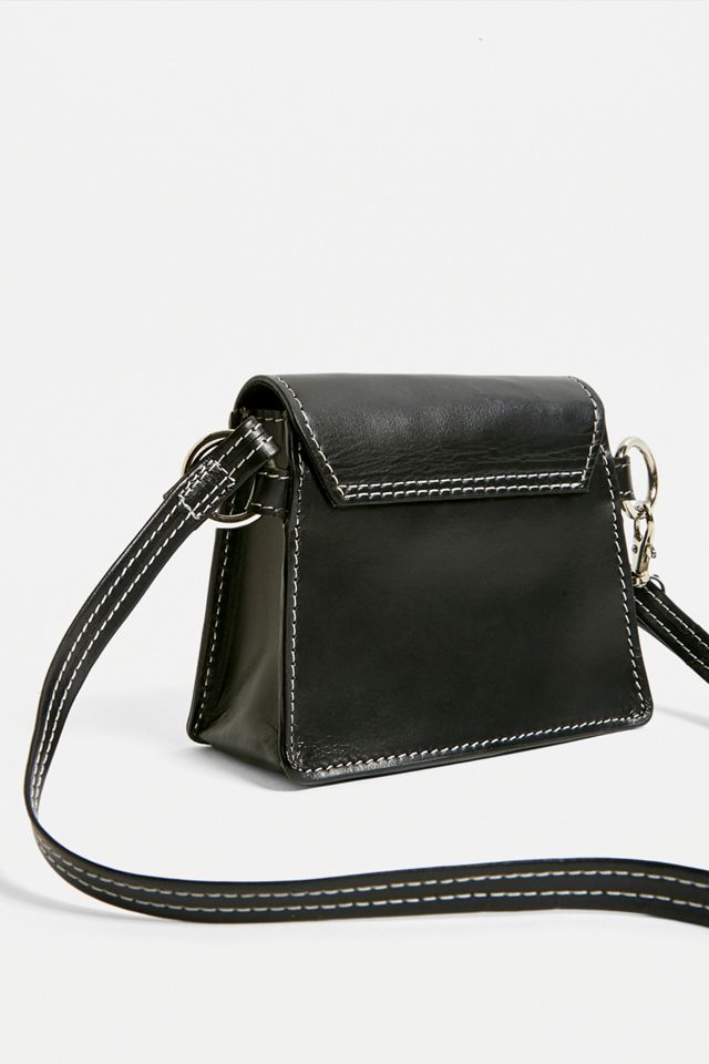 UO Mini Tracolla Strutturata in Pelle #3