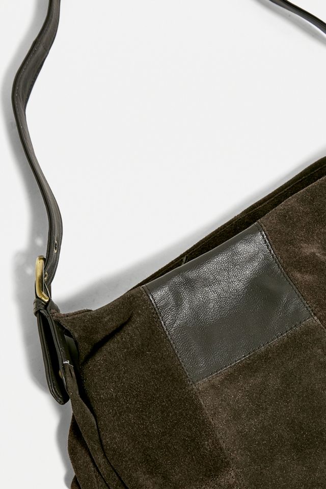 UO Suede & Leather Patchwork Crossbody Bag | Urban Outfitters UK display picture 3