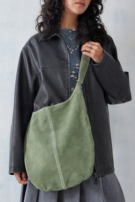 XCZAP Vintage Punk PU Pelle Tote Bag per le Donne Grande Slouchy