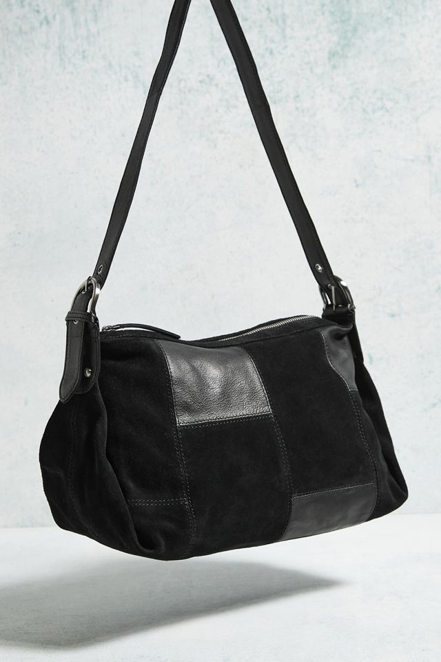 Sac à bandoulière en suède patchwork UO #1