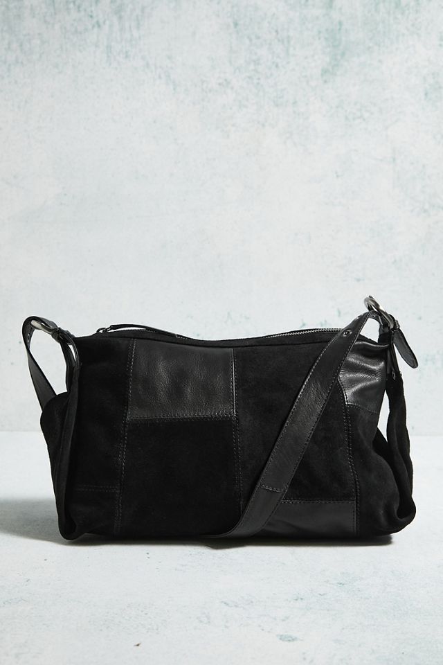 Sac à bandoulière en suède patchwork UO #3