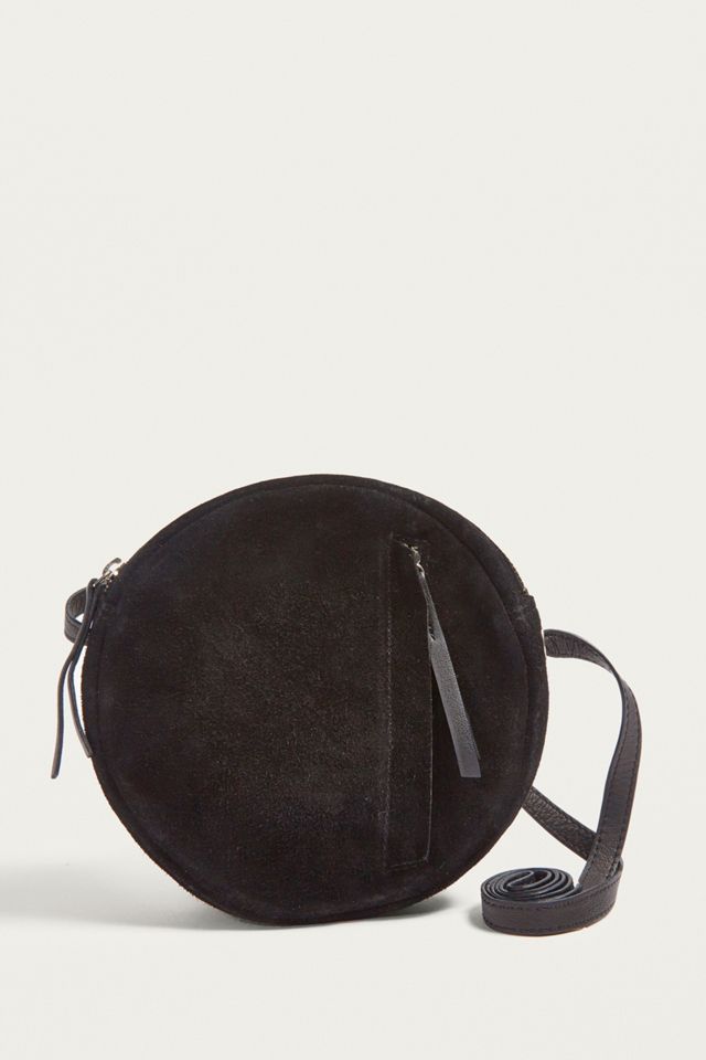 UO Round Suede Crossbody Bag #1