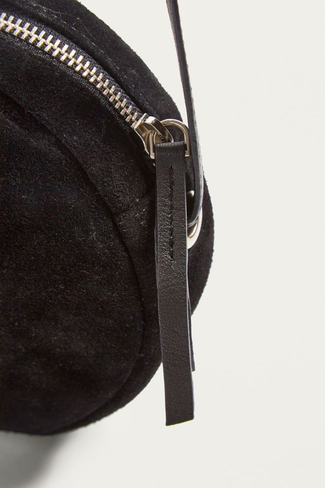 UO Round Suede Crossbody Bag #2