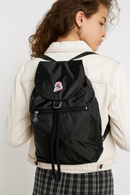 Invicta Minisac Black Glossy Packable Backpack