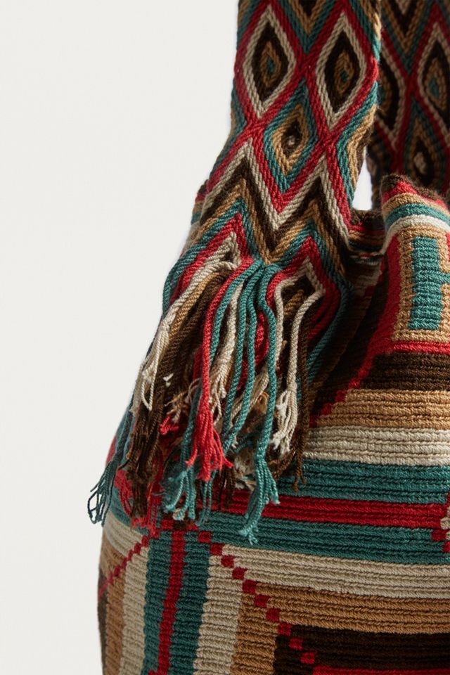 Geo Print Drawstring Crossbody #3