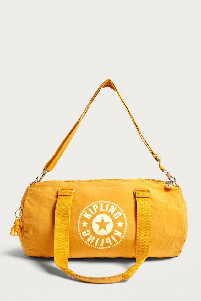 Kipling Onalo Yellow Barrel Bag #1