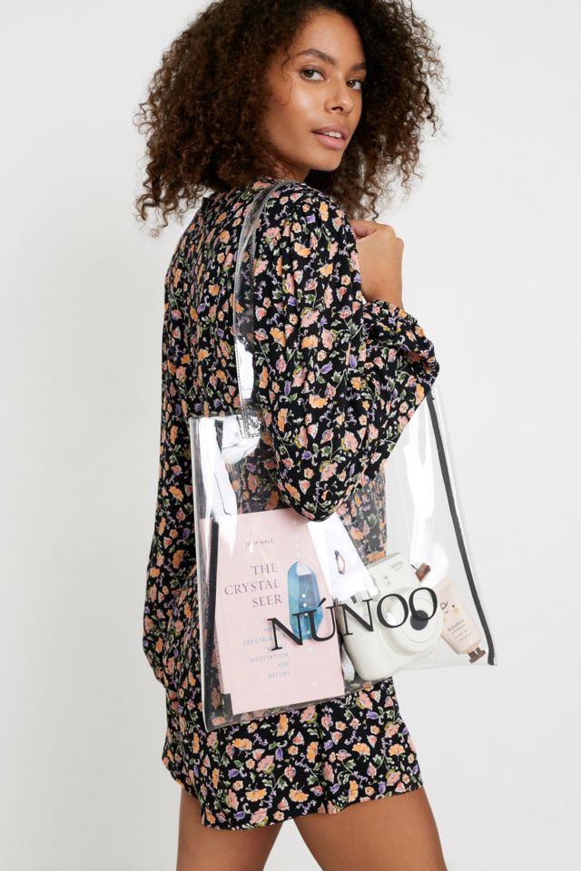 Nunoo Small Transparent Plastic Tote