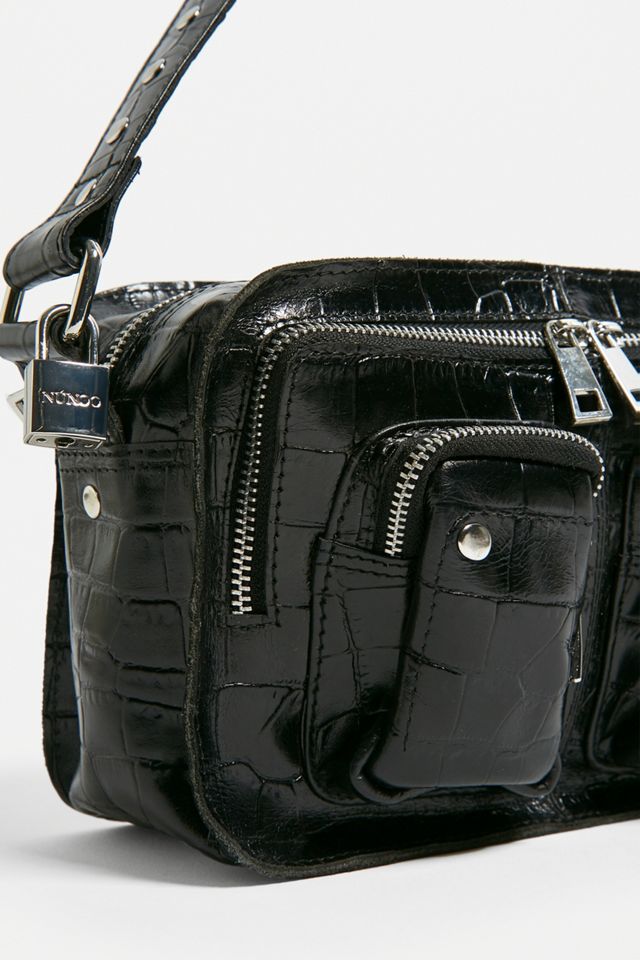 Nunoo Ellie Croc Shoulder Bag #4