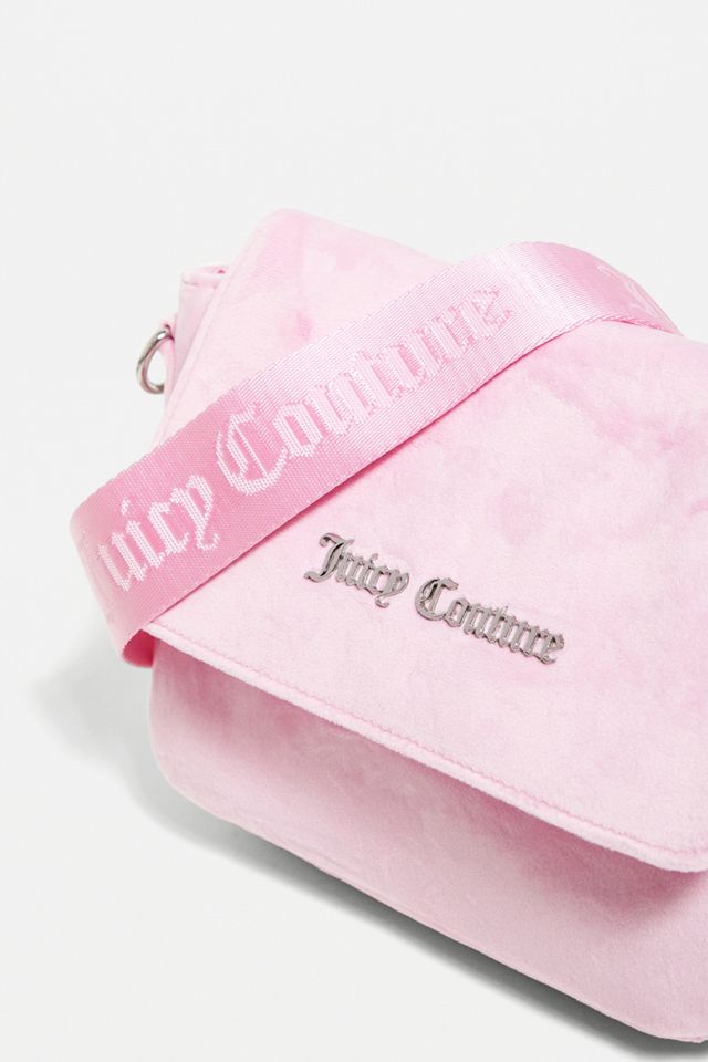 【JUICY COUTURE】IRIS ロゴ 2WAY コットン クロスボディバッグ Juicy Couture IRIS BAG UNISEX - Handbag - hot pink/pink