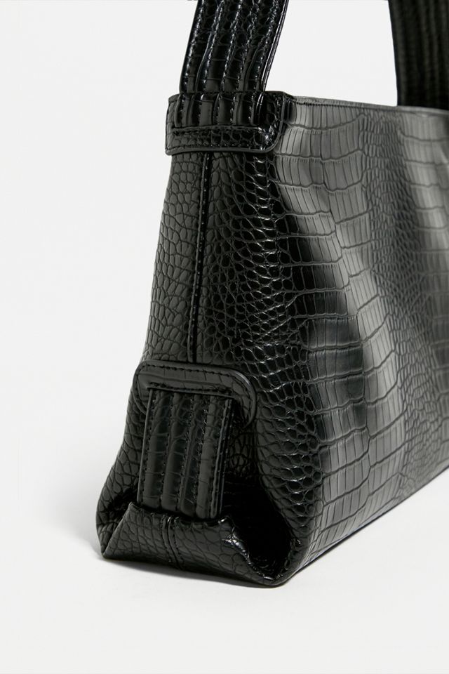 HVISK - Sac bandoulière imitation croco mat #3