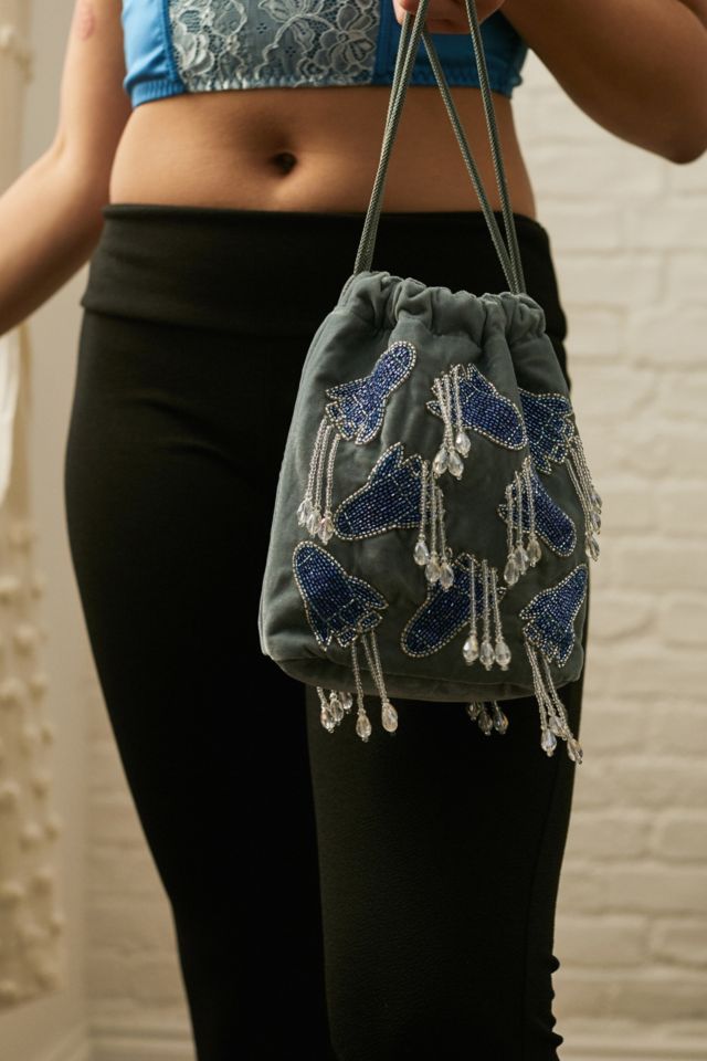 HVISK Beaded Rocket Pouch | Urban Outfitters UK