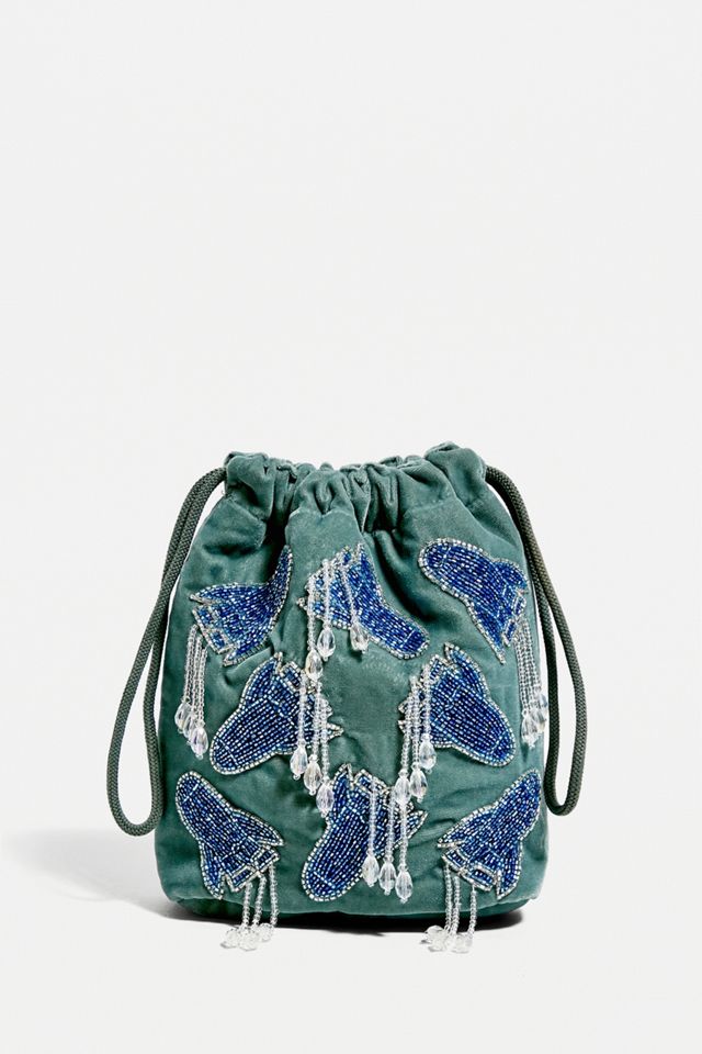 ★追跡&関税込【HVISK】ビーズポーチ♪POUCH GALLERY BEADED ☆追跡&関税込【HVISK】ビーズポーチ♪POUCH GALLERY BEADED
