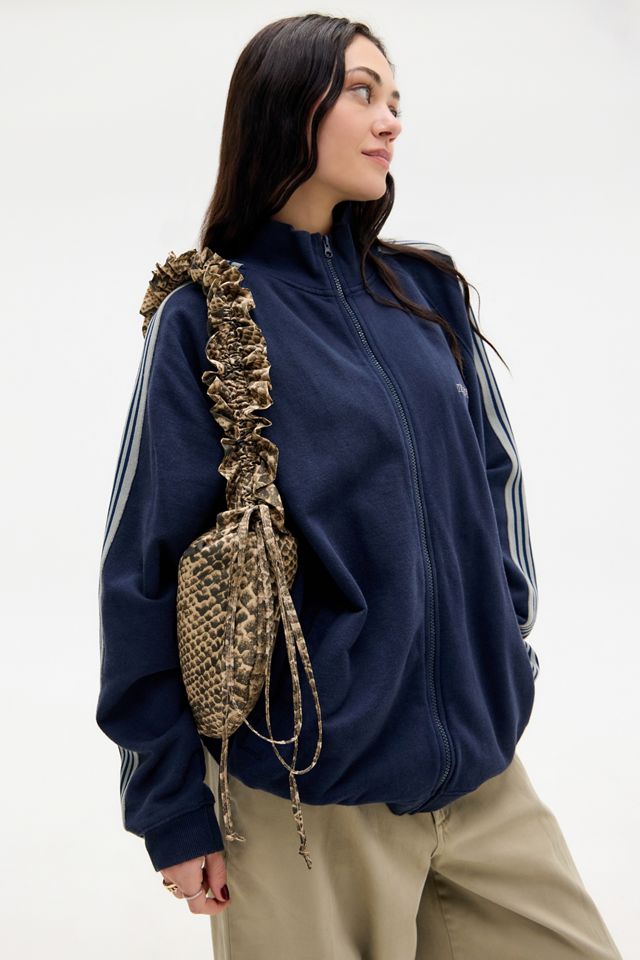 Damson Madder Schlangenmuster Nierentasche #5