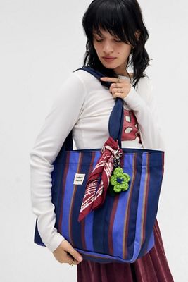 Grand sac fourre-tout en toile Damson Madder