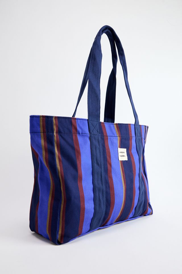 Damson Madder Large Canvas Tote Bag #3