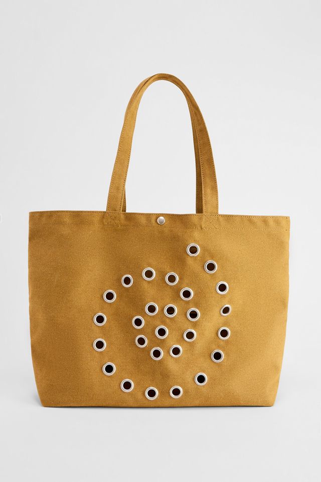 Bolso Tote Raine con Ojales en Espiral Damson Madder #1