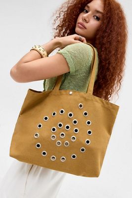 Damson Madder Borsa Tote Raine con Occhielli a Spirale