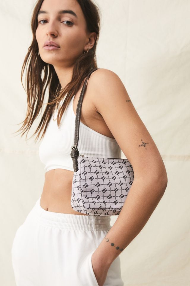 Urban Outfitters IVRY iets frans Monogram Y2K Buckle Shoulder Bag