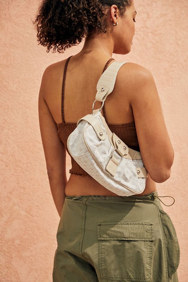 iets frans... Monogram Y2K Buckle Shoulder Bag Urban Outfitters UK