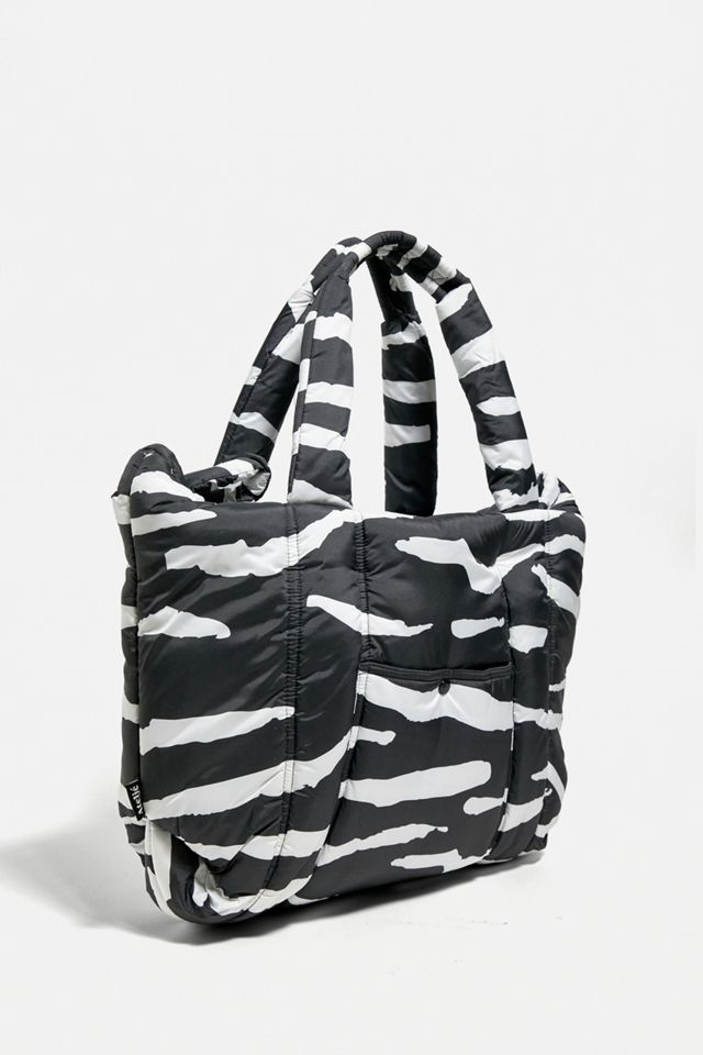 Ateljè – Gepolsterte Tasche mit Zebraprint #2