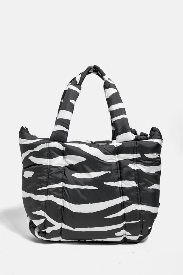 Ateljè – Gepolsterte Tasche mit Zebraprint #3